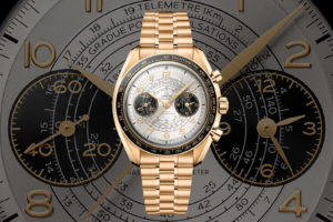 An Omega Speedmaster Chronoscope for the Paris 2024 Olympics