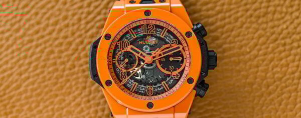 First Look – The Hublot Big Bang Unico Orange and Dark Green Ceramic