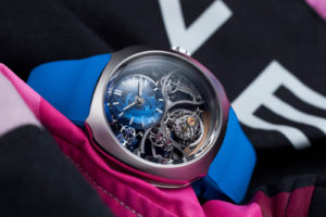 H. Moser & Cie. Launches the Streamliner Cylindrical Tourbillon Skeleton “Alpine”