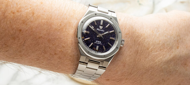 Hands-On Debut: Nivada Grenchen F77 Stone Dial Watches