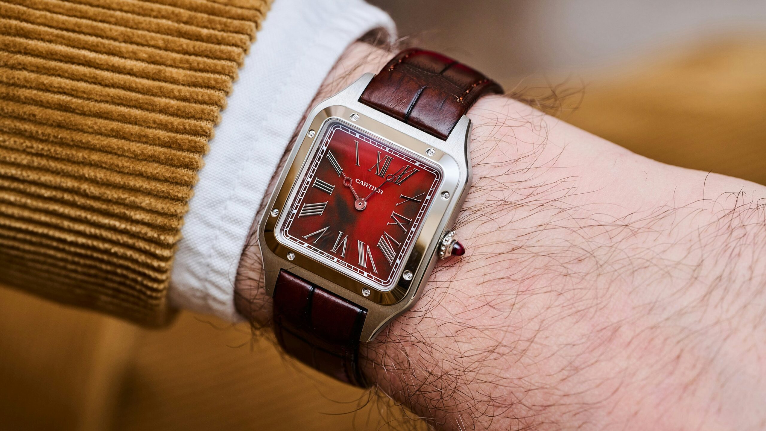 Hands-On: How Long Would It Take To Tell The Time Backwards On The Cartier Santos-Dumont Rewind? Only Time Will Tell, If You Ever Can Tell The Time.