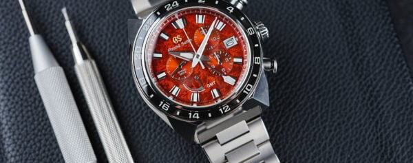 First Look – The Grand Seiko Spring Drive Chronograph GMT Tokyo Lion SBGC275