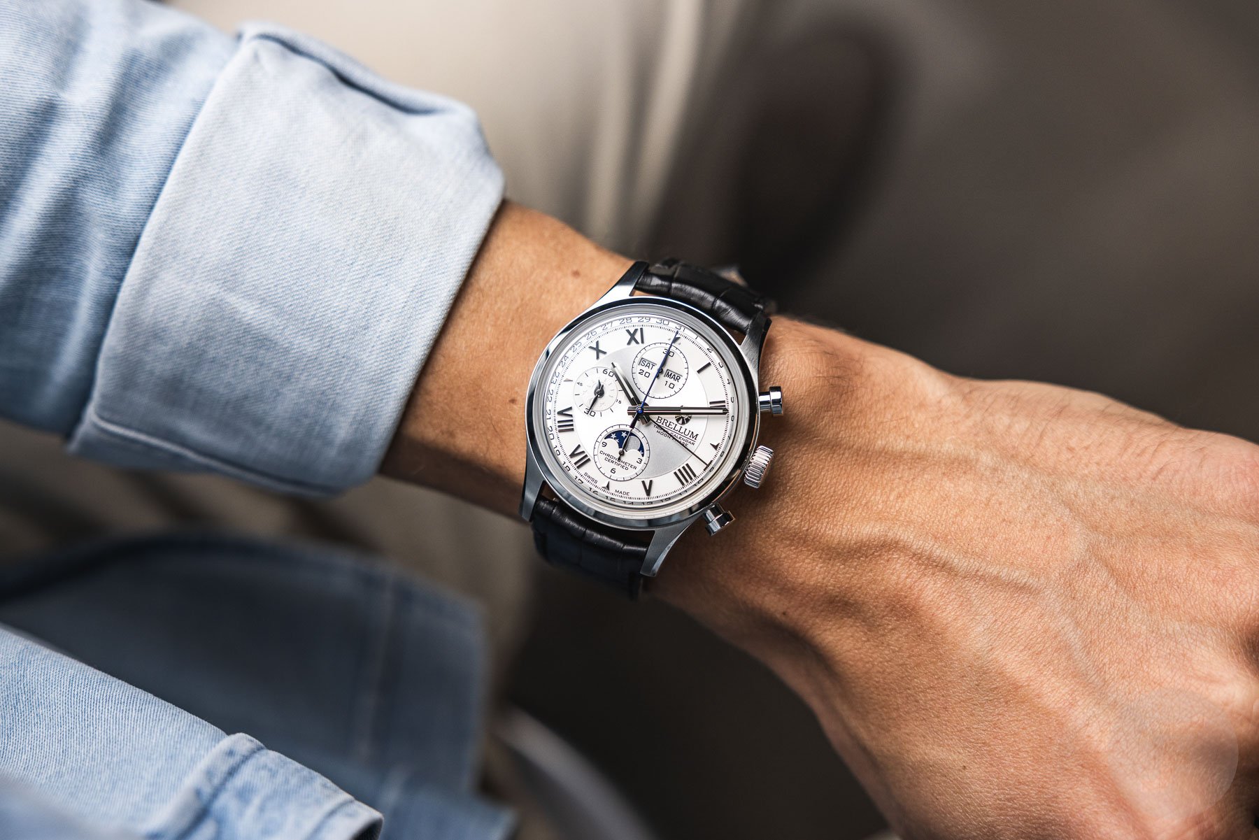 Hands-On With The Brellum Duobox Triple Calendar Moonphase Chronometer
