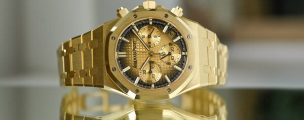 Hands-on – A Statement in Style… the AP Royal Oak Chronograph 41mm in Yellow Gold