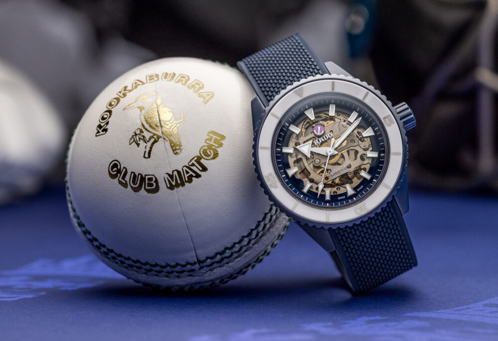 Captain Cook sent out to bat again as Rado marks second year as official timekeeper of England cricket
