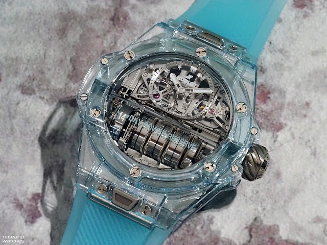 Hublot Big Bang MP-11 Water Blue: a sapphire marvel with 14-Day Power Reserve