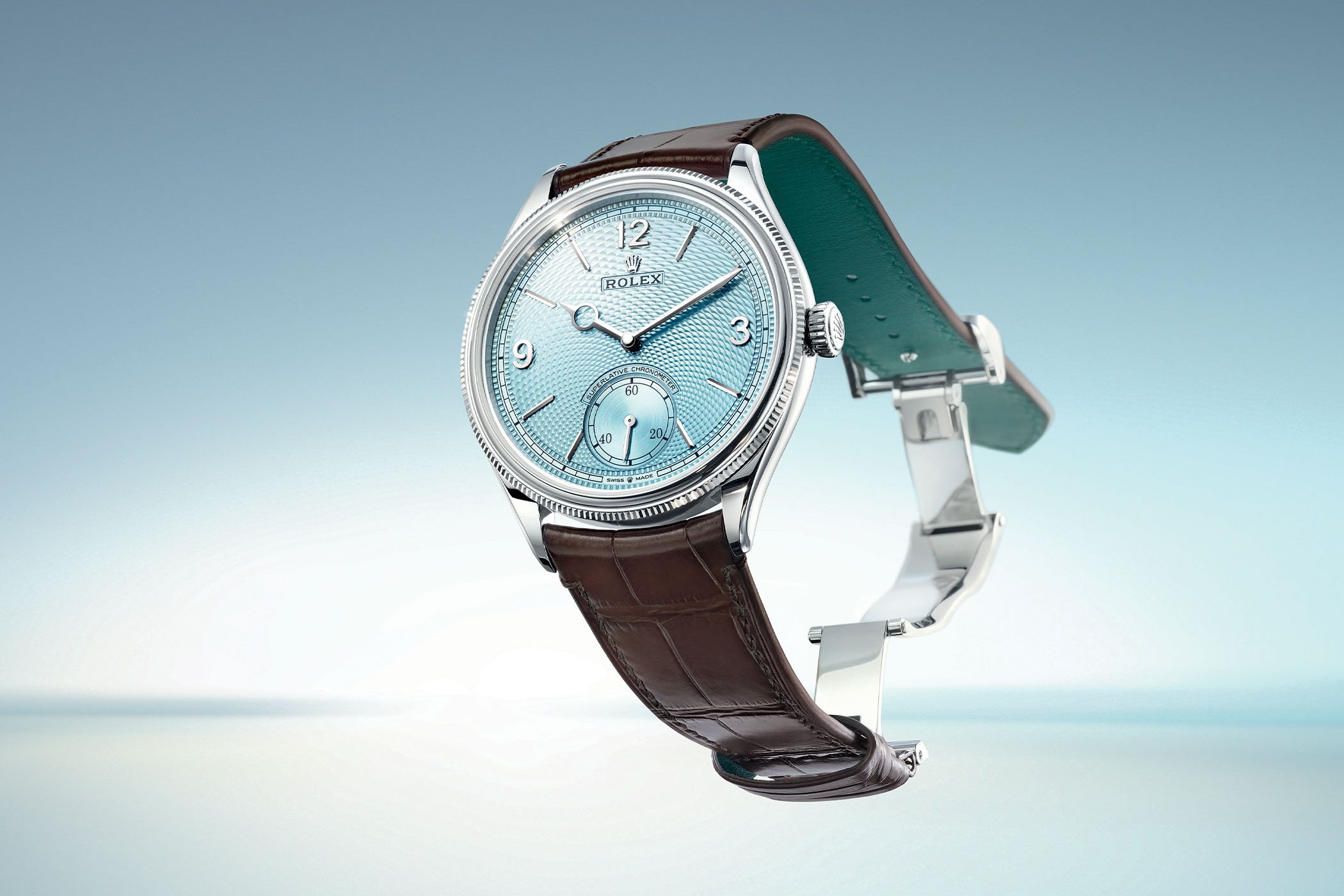 A Closer Look: Rolex Perpetual 1908 ref. 52506 in Platinum with a Guilloché Dial