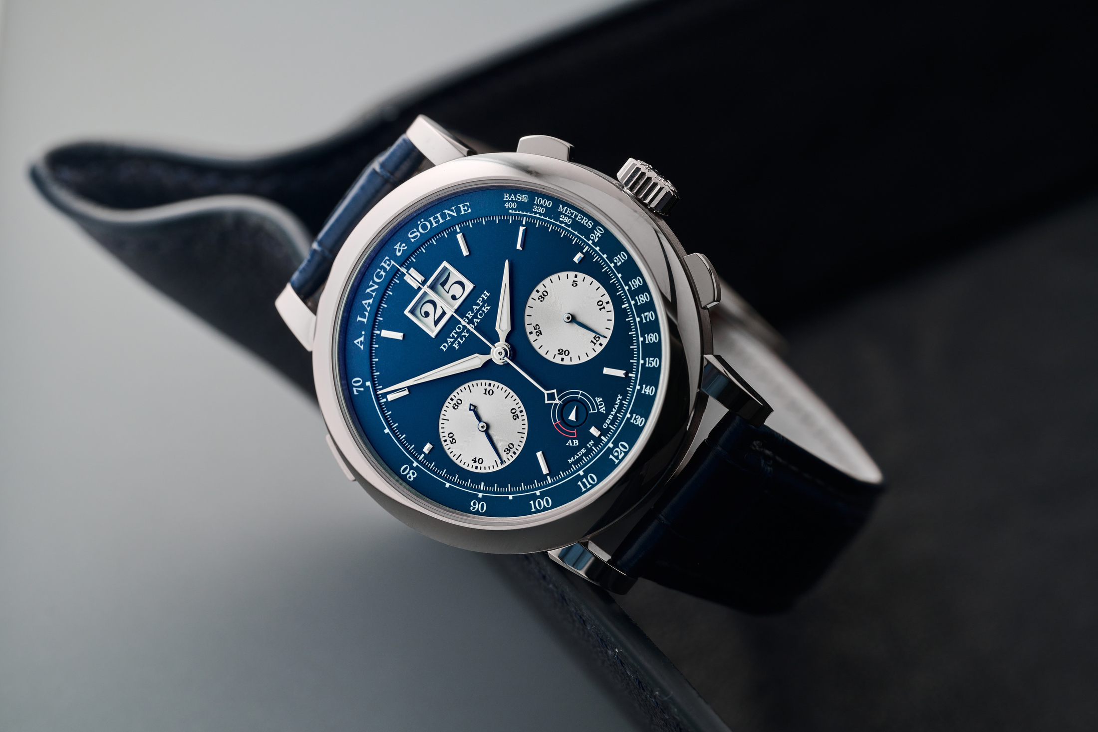 A. Lange & Söhne releases the Datograph UP/DOWN with Blue Dial