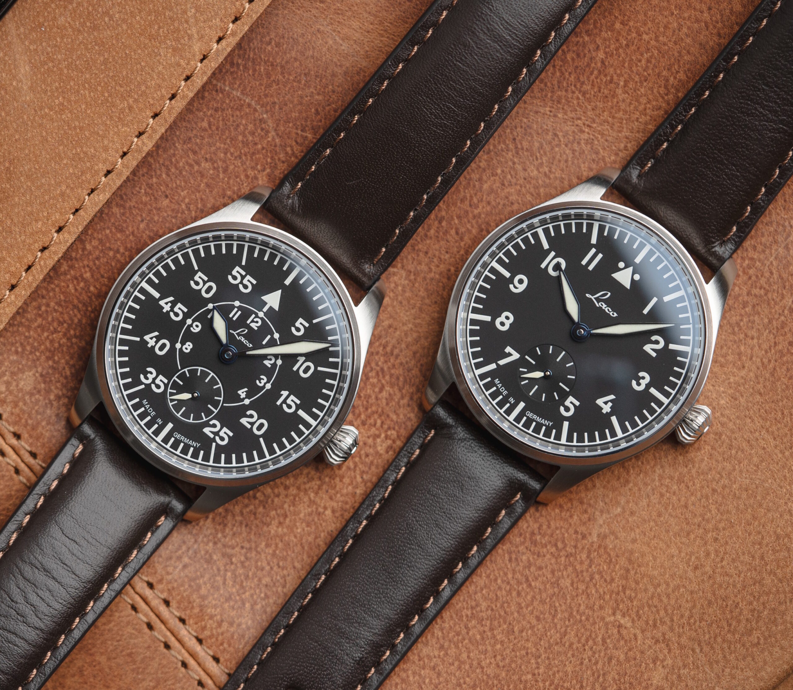 Laco Takes Again to the Skies with Two New Hand-wound Pilot’s Watches