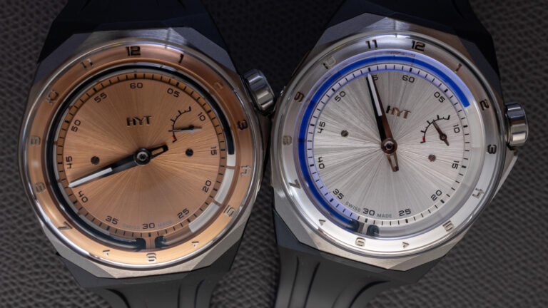 Hands-On Debut: HYT T1 Watches With The Brand’s First ‘Closed’ Dials