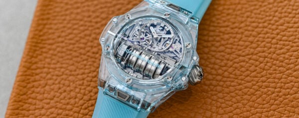 First Look – The Hublot Big Bang MP-11 Water Blue Sapphire, With 14 Days of Power