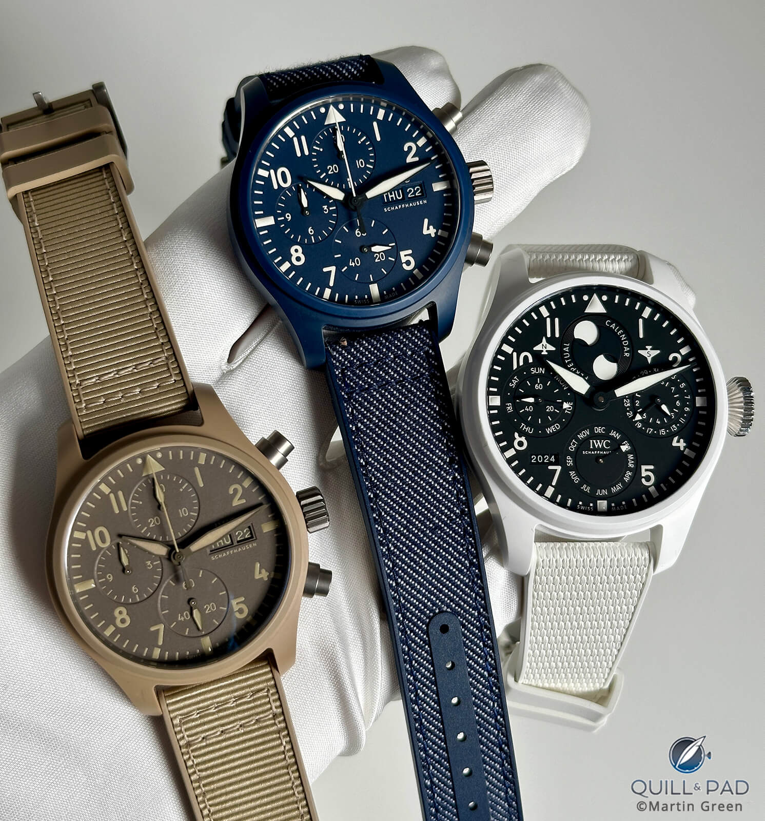 IWC has Ceramic in its History and Today in its Pilot’s Watch collection