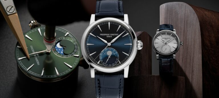 New Release: Frederique Constant Manufacture Classic Date & Manufacture Classic Moonphase Date Watches