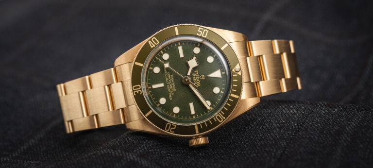 Hands-On: The Bold Solid Gold Tudor Black Bay 58 18k Watch