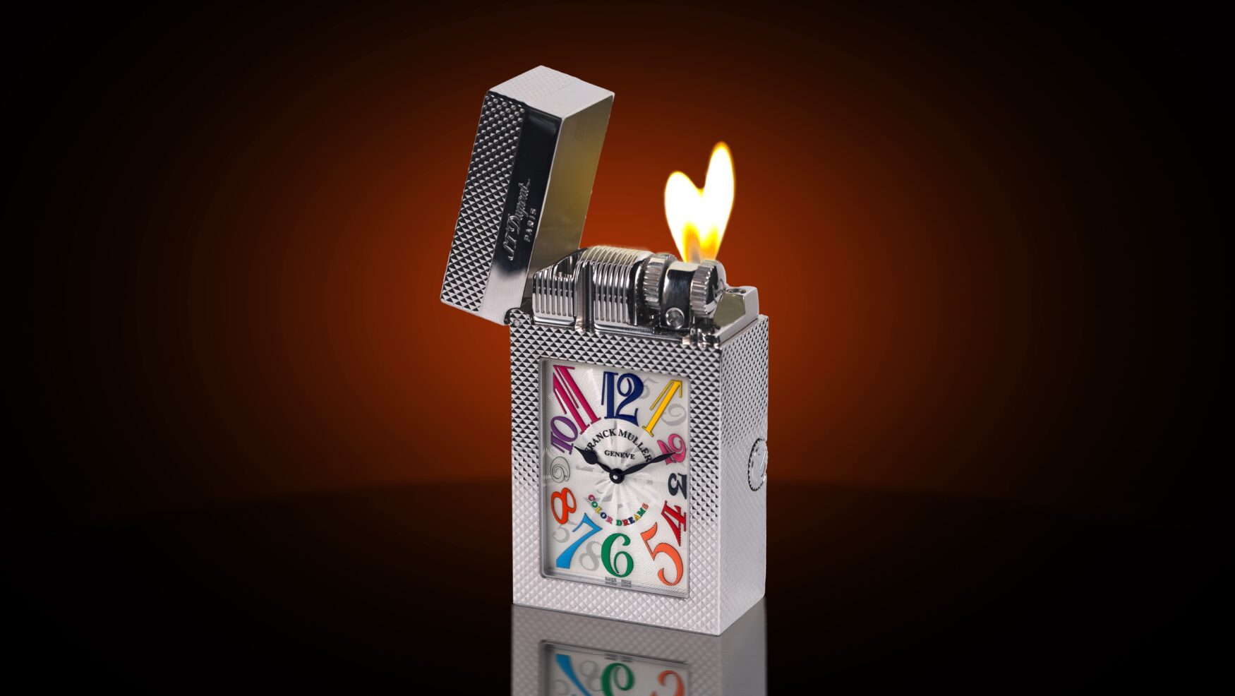 Franck Muller’s cigarette lighter watch was the wackiest creation of Geneva Watch Week