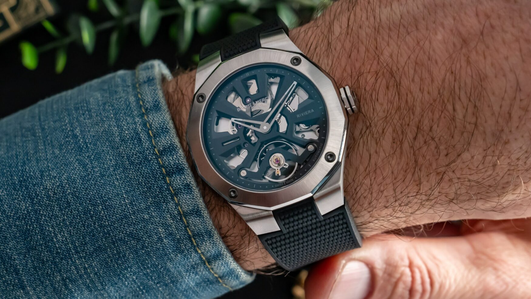 Baume & Mercier take the Riviera to the next level with the new Riviera Squelette