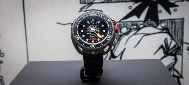 Hands-On: Singer Reimagined Divetrack Chronograph Watch