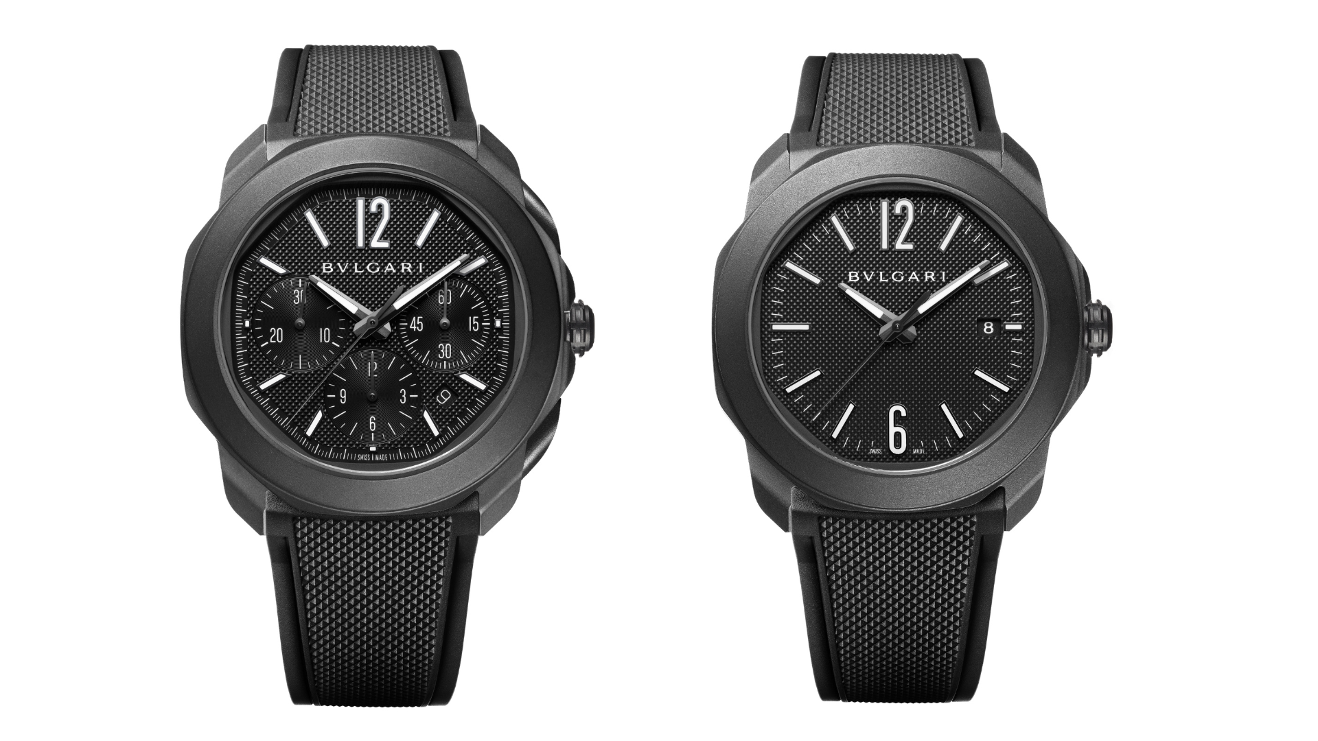 Introducing: Bulgari Blacks Out Its Octo Roma With A New DLC-Coated Auto And Chronograph