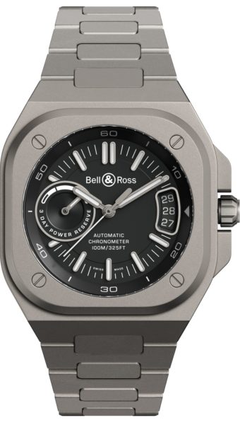 Elevated in Microblasted Ti, this is the Bell & Ross BR-X5 Black Titanium