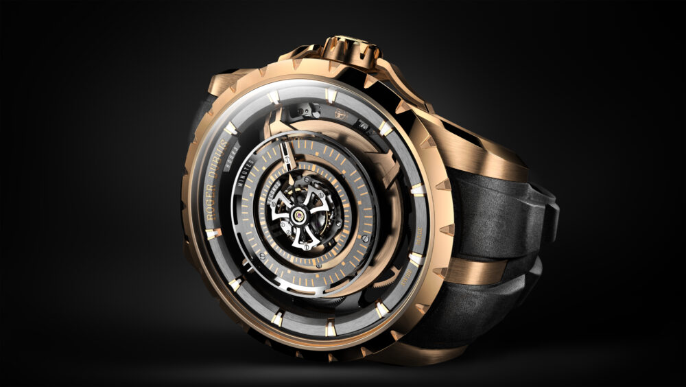 Roger Dubuis builds Orbis in Machina around central tourbillon