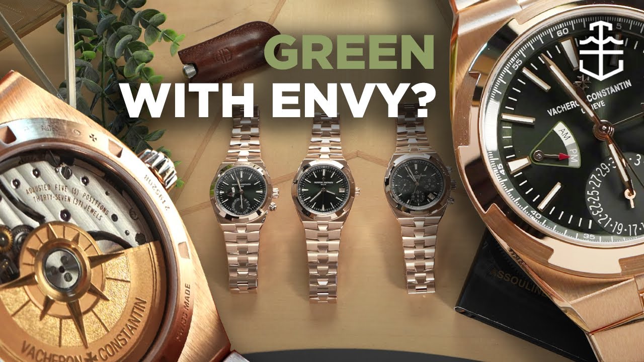 Green finally arrives to the Vacheron Constantin Overseas