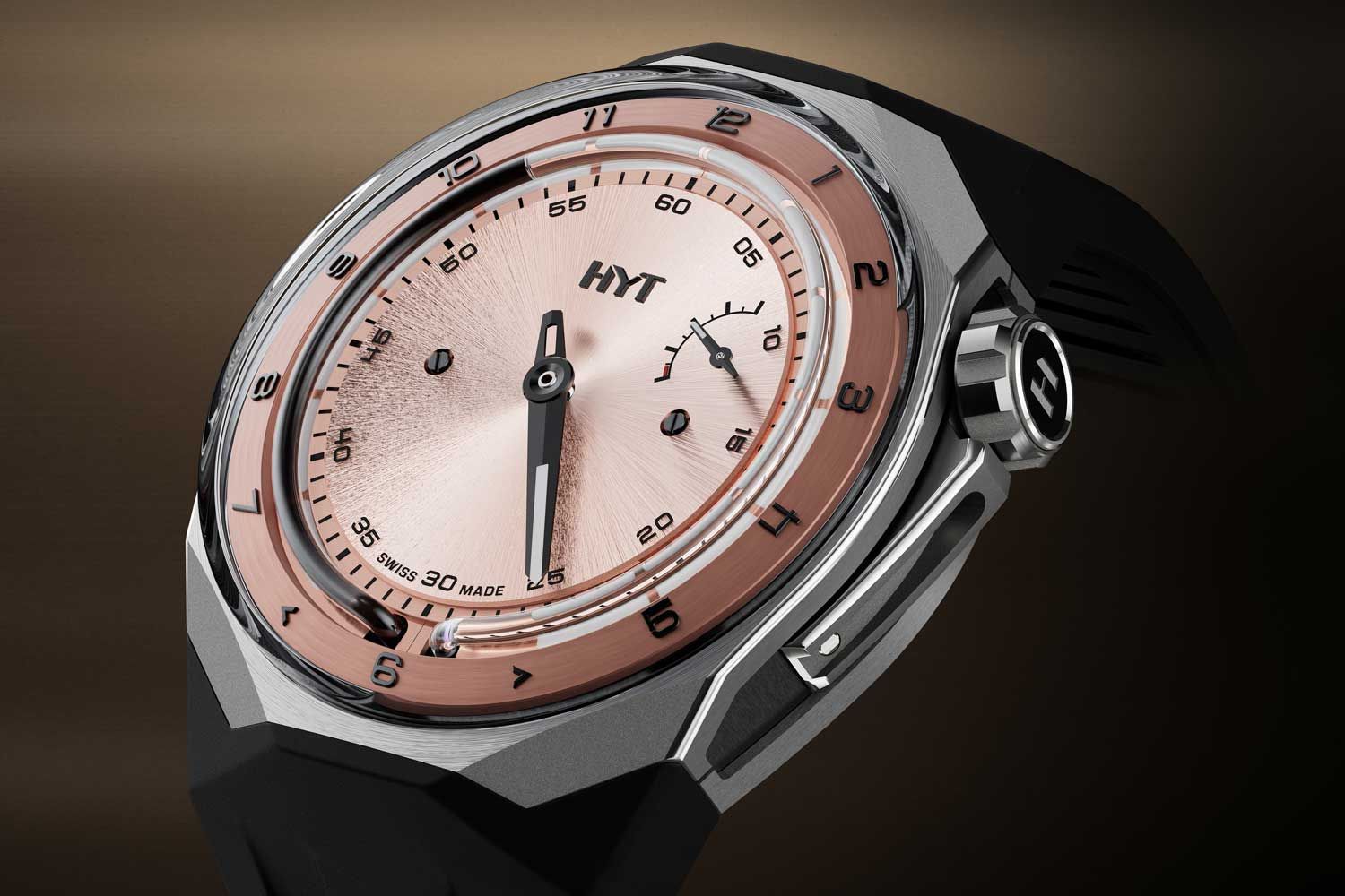 HYT Presents Its Most Minimalist Hydraulic Watch Yet