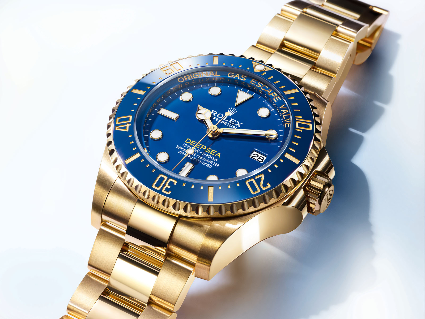 Introducing: The Rolex Deepsea Goes Full Gold (And Blue)