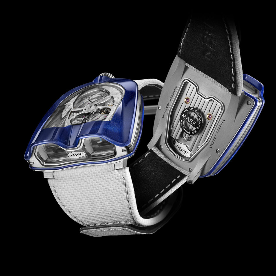 MB&F unveils new HM8 Mark 2 Edition with sapphire blue bodywork