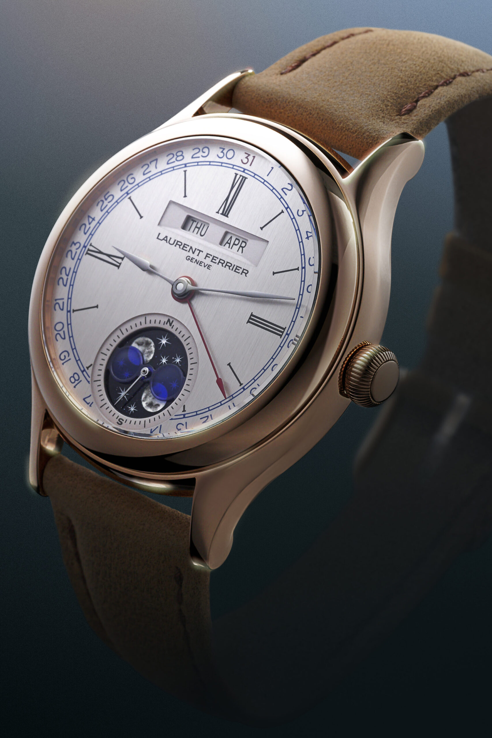 Touching Vintage Details, Laurent Ferrier Unveils Classic Moon