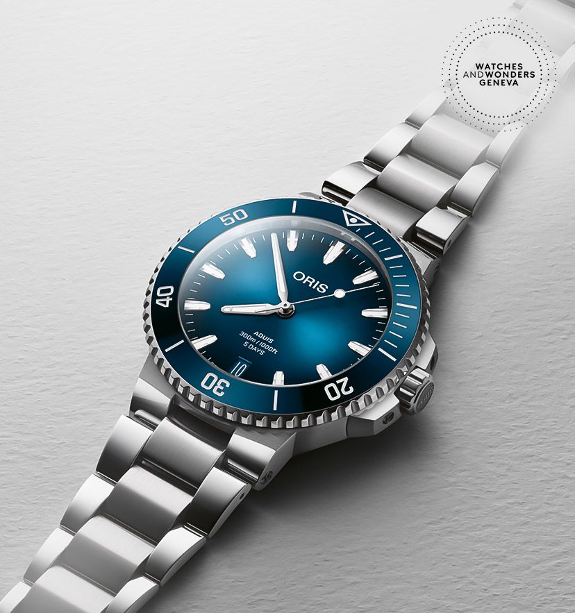 Watches and Wonders 2024: Oris Upcycles Aquis