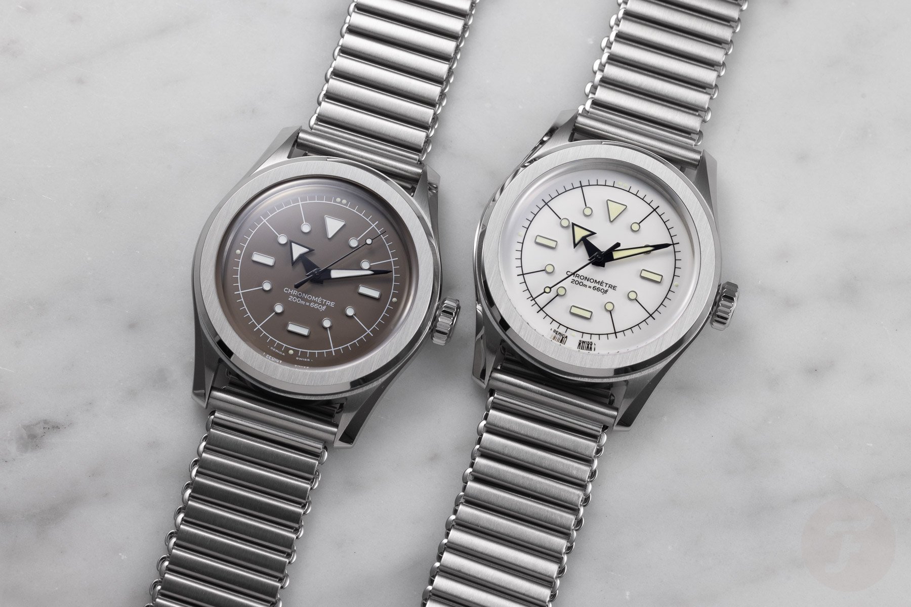Introducing: The Serica 6190 M.S.L. Chronometer In Black, White, And Gray