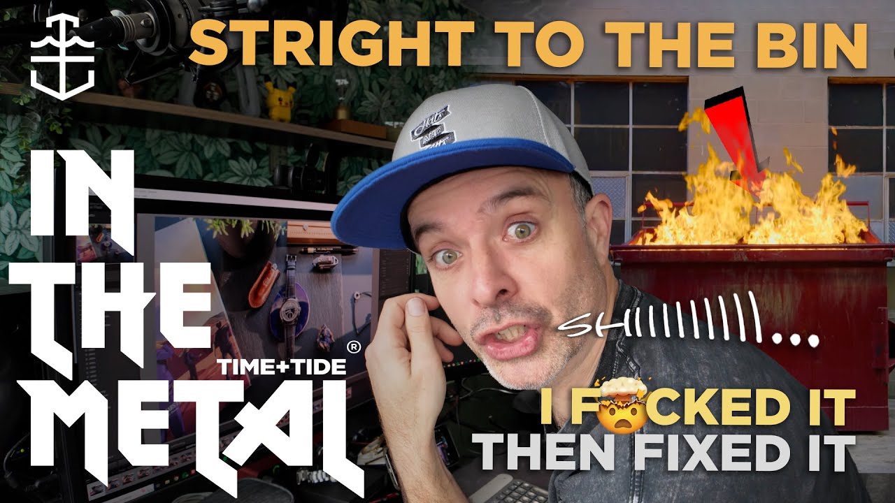 In The Metal Episode 3: How to recover from a f*ck up (watch photography tutorial)