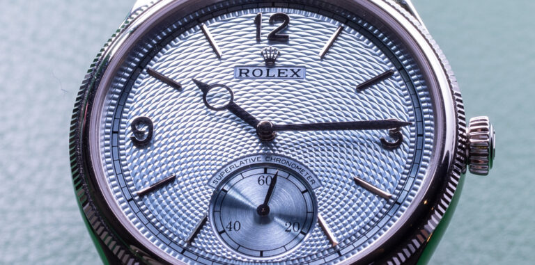 Hands-On: The Rolex 1908 “Ice Blue” Platinum 52506 And The Case For Rolex Dress Watches