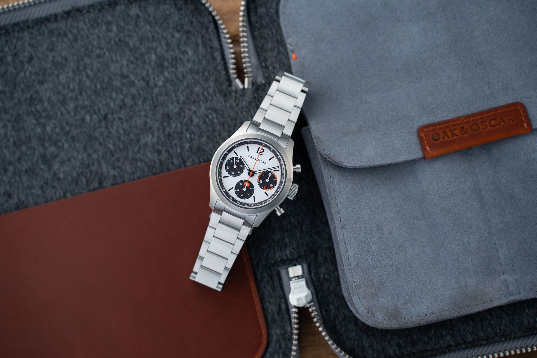 Introducing: The Oak & Oscar Atwood Hand-Wound Chronograph