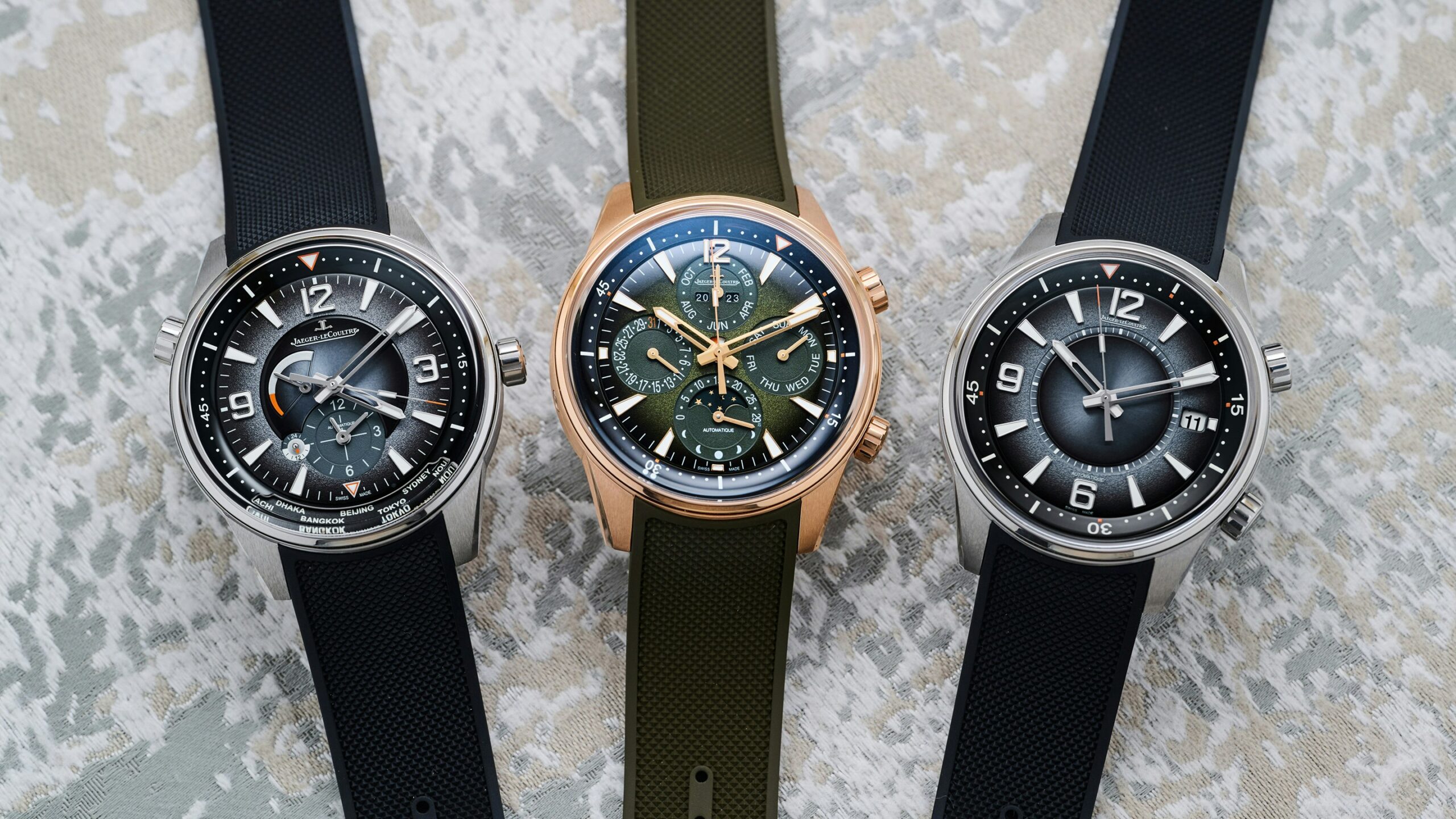 Introducing: Jaeger-LeCoultre Refreshes The Polaris Line With A New Geographic And Two New Lacquer Dials (Live Pics)