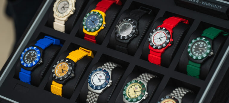 Hands-On Debut: TAG Heuer Formula 1 Kith Watches