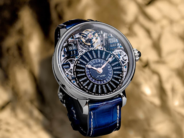 Bovet Récital 28 Prowess 1: innovating timekeeping with Daylight Saving Time adjustment