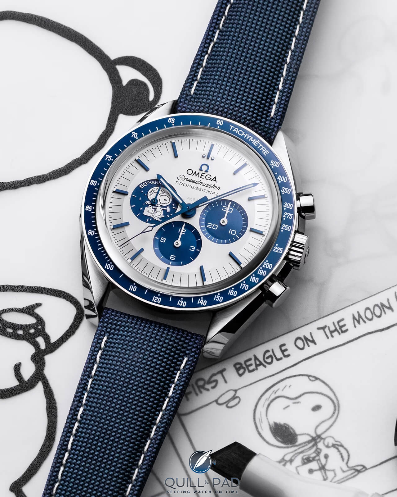 Omega Speedmaster 50th Anniversary Snoopy: The Beagle has Landed!