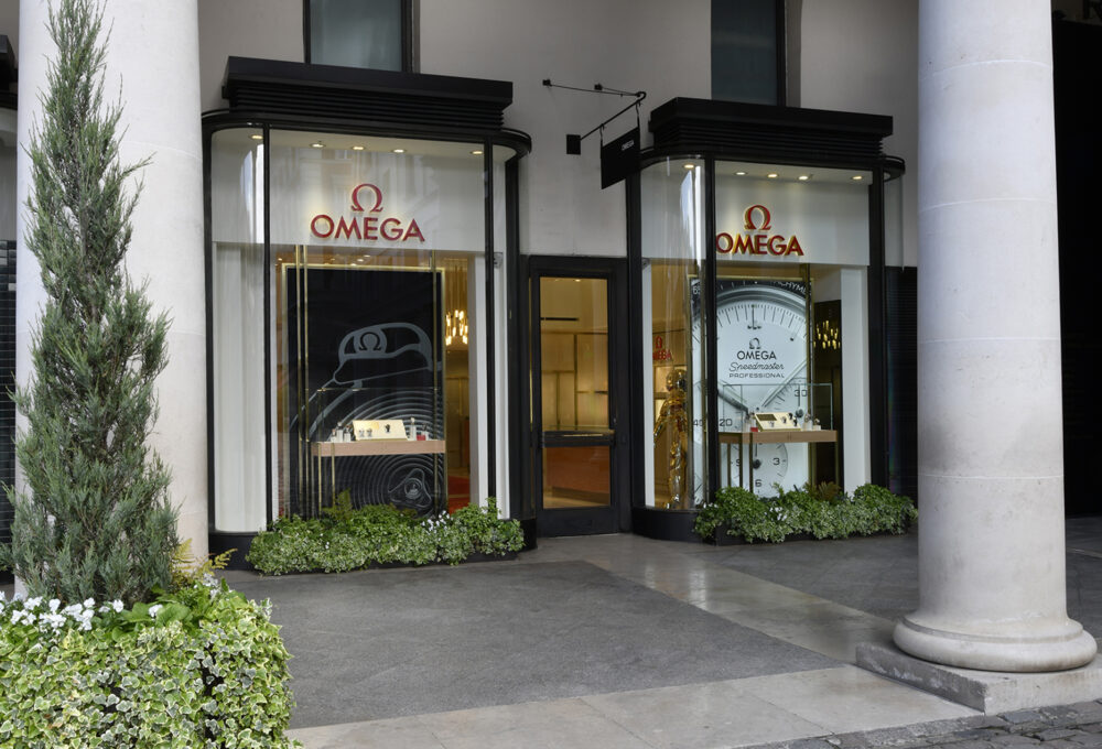 Covent Garden continues to lure leading watchmakers as Omega takes up residence in the piazza