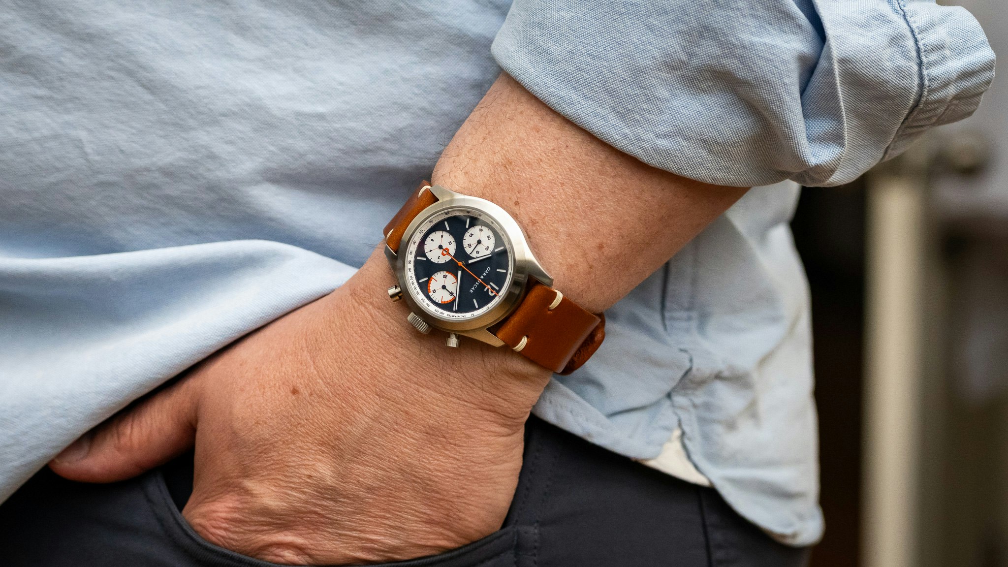 Introducing: The Oak & Oscar Atwood Chronograph (Live Pics)