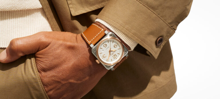New Release: Bell & Ross BR 03 White Steel & Gold Watch