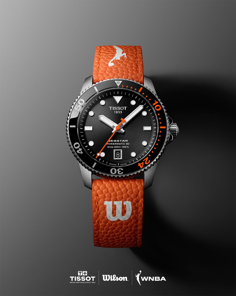 First Look: Tissot Seastar WNBA Wilson SE