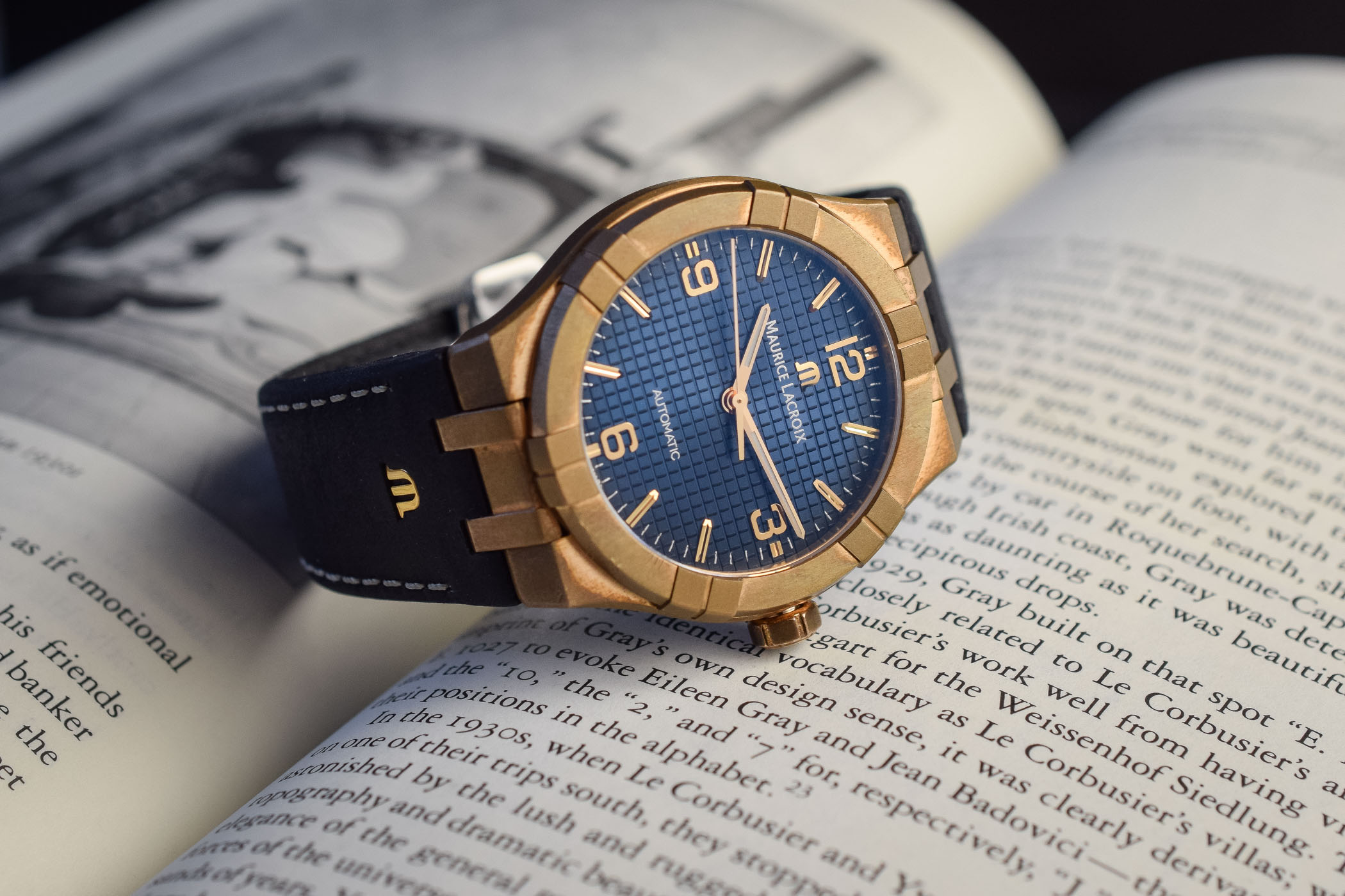 Maurice Lacroix Bronzes its Aikon Automatic
