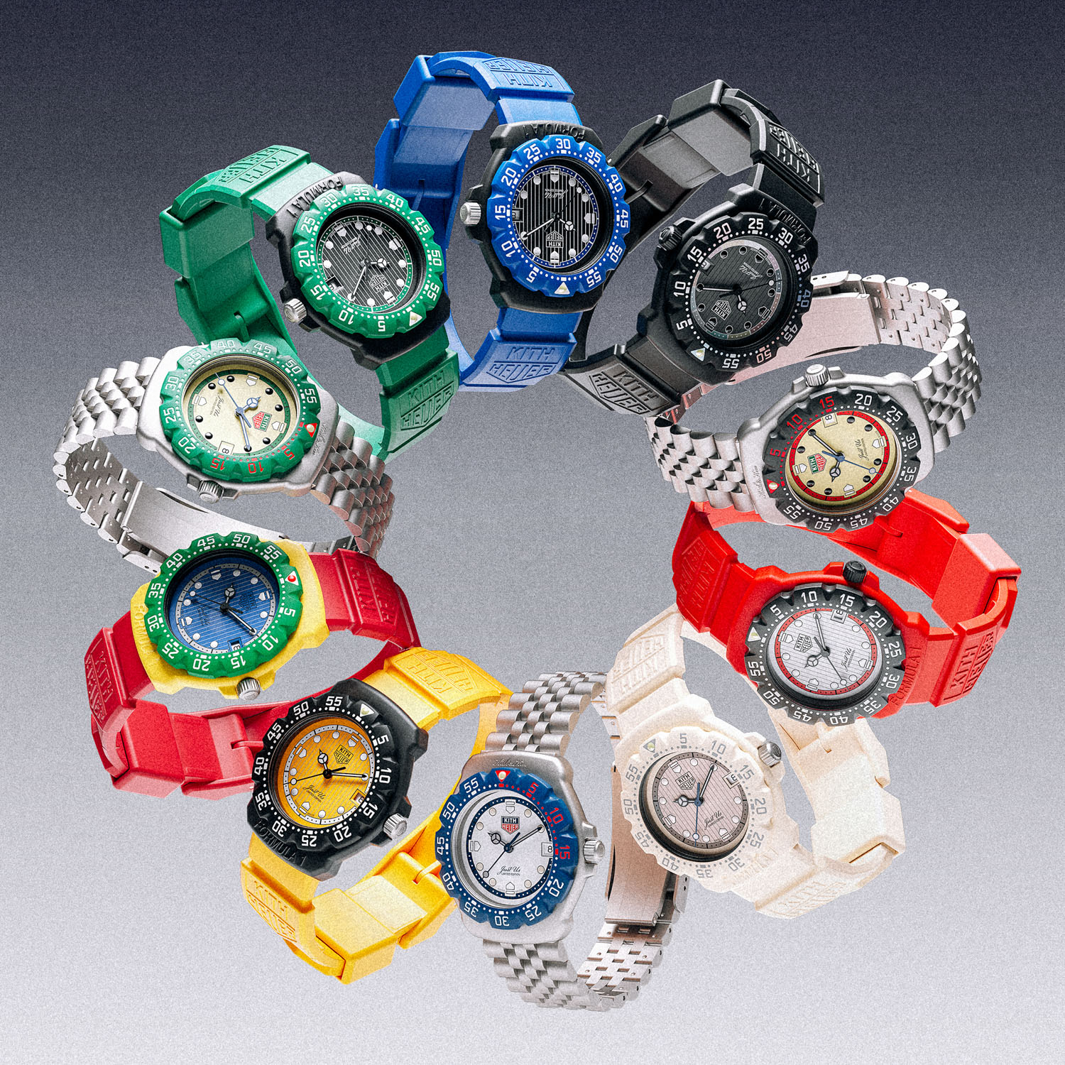 TAG Heuer and Kith Collaborate to Revive Original Formula 1 Watch