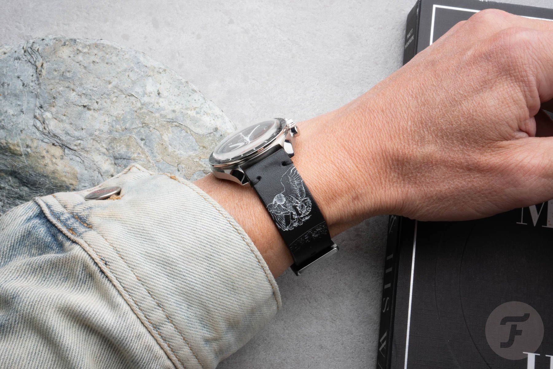 The June 2024 Fratello × REM Strap — Apollo 11
