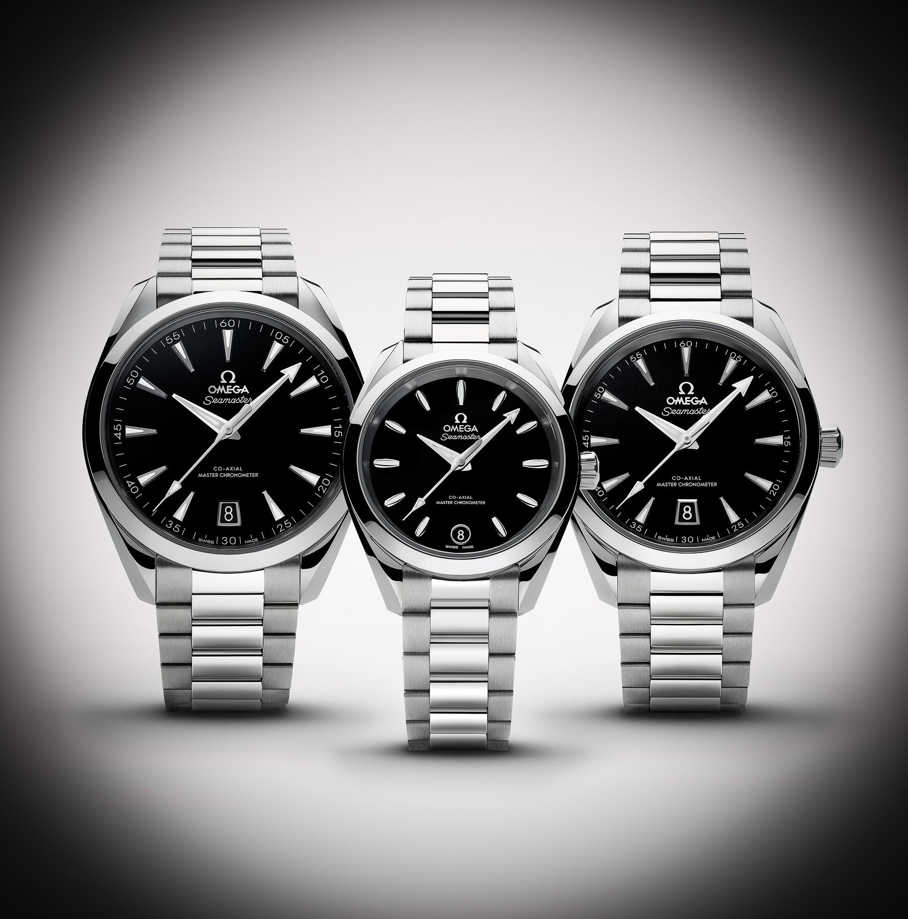Introducing: A New Trio Of Black Lacquer-Dialed Omega Seamaster Aqua Terra Watches