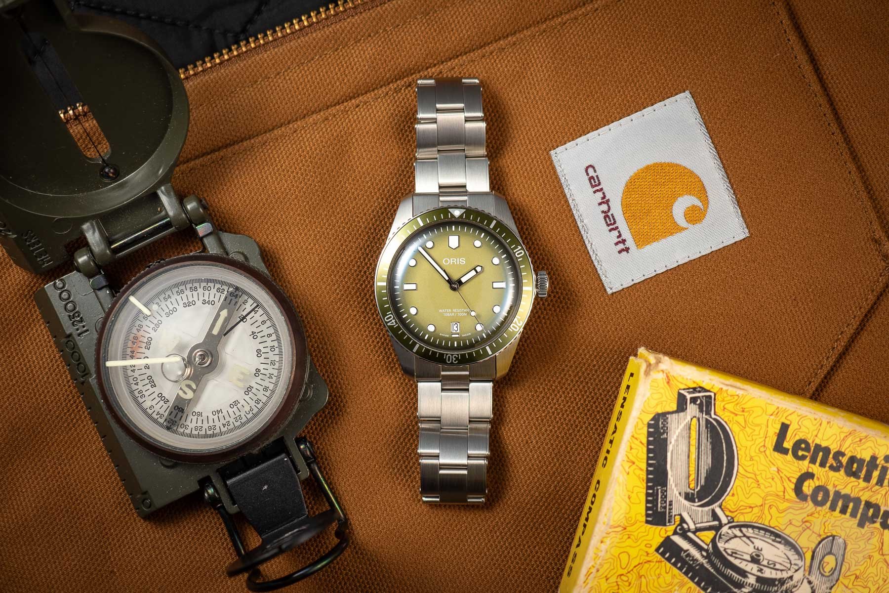 Hands-On With The New Oris Divers Sixty-Five Date 40mm In Green