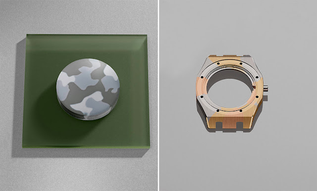 Audemars Piguet introduces new polychrome materials in ceramic and gold