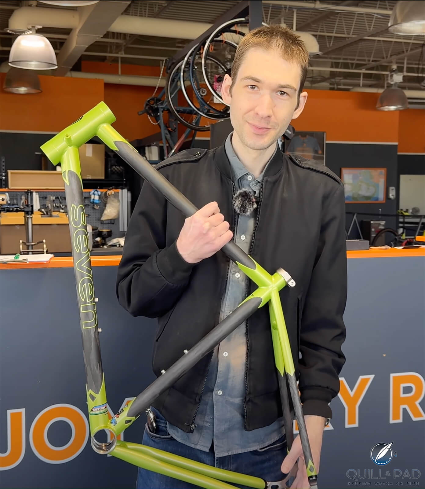 Tim Mosso Builds a Custom Road Bike Part 2: The Frame
