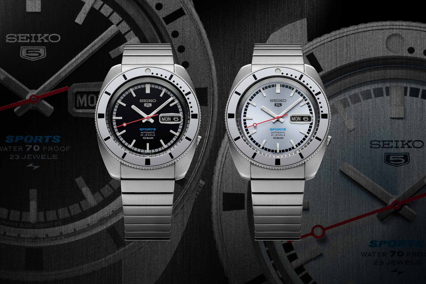 Introducing: The Seiko 5 Sports Heritage Design Re-creation Limited Editions
